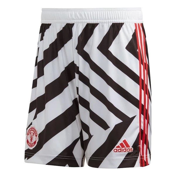 Pantalones Manchester United Tercera equipo 2020-21 Blanco